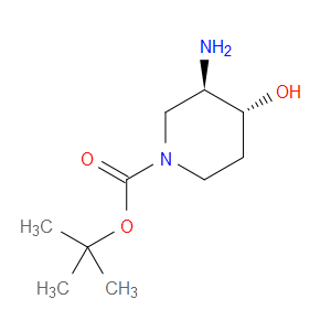 TRANS-3-AMINO-1-BOC-4-HYDROXYPIPERIDINE - Click Image to Close