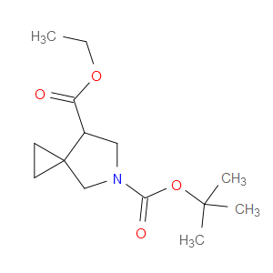 5-TERT-BUTYL 7-ETHYL 5-AZASPIRO[2.4]HEPTANE-5,7-DICARBOXYLATE