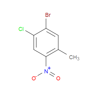 1-BROMO-2-CHLORO-5-METHYL-4-NITROBENZENE - Click Image to Close