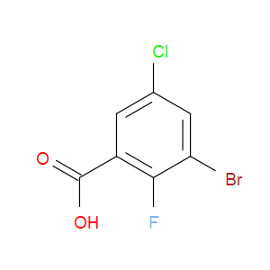 3-BROMO-5-CHLORO-2-FLUOROBENZOIC ACID - Click Image to Close
