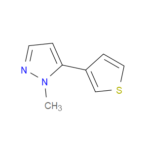 1-METHYL-5-(THIOPHEN-3-YL)-1H-PYRAZOLE - Click Image to Close