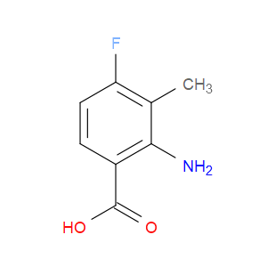 2-AMINO-4-FLUORO-3-METHYLBENZOIC ACID