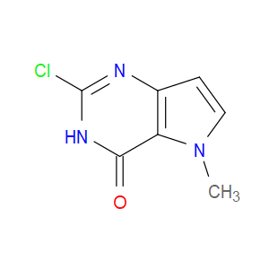 2-CHLORO-5-METHYL-3H-PYRROLO[3,2-D]PYRIMIDIN-4(5H)-ONE - Click Image to Close