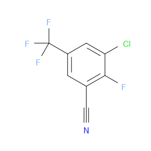 3-CHLORO-2-FLUORO-5-(TRIFLUOROMETHYL)BENZONITRILE