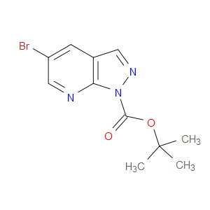 1-BOC-5-BROMO-1H-PYRAZOLO[3,4-B]PYRIDINE - Click Image to Close
