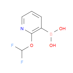 (2-(DIFLUOROMETHOXY)PYRIDIN-3-YL)BORONIC ACID