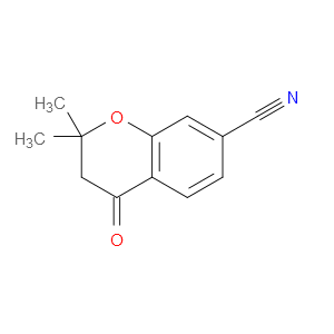 2,2-DIMETHYL-4-OXOCHROMAN-7-CARBONITRILE