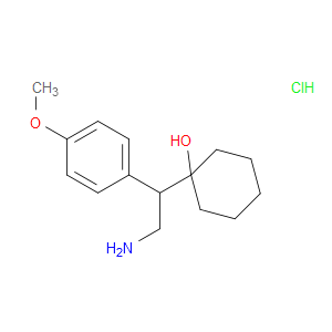 1-[2-AMINO-1-(4-METHOXYPHENYL)ETHYL]CYCLOHEXANOL HYDROCHLORIDE - Click Image to Close