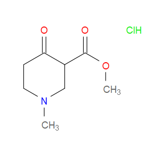 METHYL 1-METHYL-4-OXOPIPERIDINE-3-CARBOXYLATE HYDROCHLORIDE - Click Image to Close