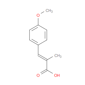 (E)-3-(4-METHOXYPHENYL)-2-METHYLACRYLIC ACID - Click Image to Close