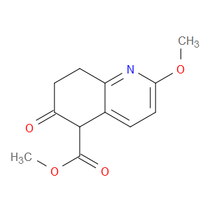 METHYL 2-METHOXY-6-OXO-5,6,7,8-TETRAHYDROQUINOLINE-5-CARBOXYLATE - Click Image to Close