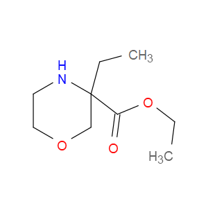 ETHYL 3-ETHYLMORPHOLINE-3-CARBOXYLATE - Click Image to Close