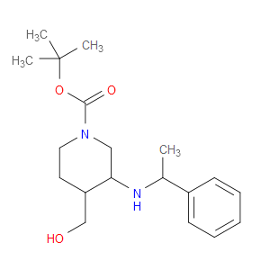 1-BOC-3-(1-PHENYLETHYLAMINO)-4-PIPERIDINEMETHANOL