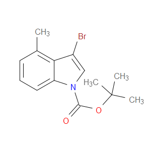 N-BOC-3-BROMO-4-METHYLINDOLE