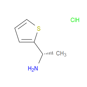 (1S)-1-(THIOPHEN-2-YL)ETHAN-1-AMINE HYDROCHLORIDE - Click Image to Close