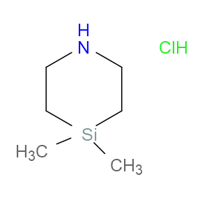 4,4-DIMETHYL-1,4-AZASILINANE HYDROCHLORIDE - Click Image to Close