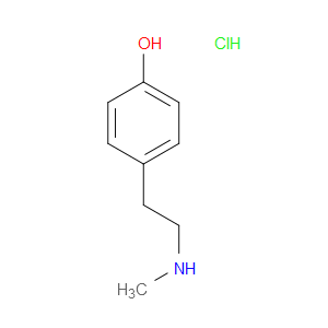 N-METHYLTYRAMINE HYDROCHLORIDE - Click Image to Close