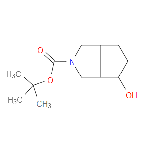 TERT-BUTYL 6-HYDROXY-HEXAHYDROCYCLOPENTA[C]PYRROLE-2(1H)-CARBOXYLATE