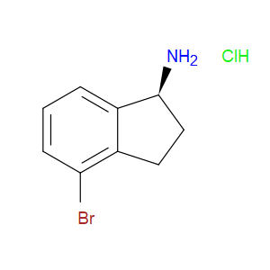 (S)-4-BROMO-2,3-DIHYDRO-1H-INDEN-1-AMINE HYDROCHLORIDE