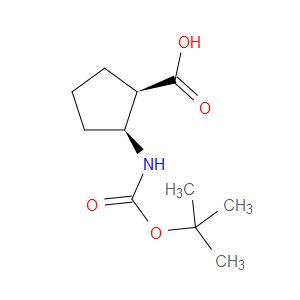 (1R,2S)-2-((TERT-BUTOXYCARBONYL)AMINO)CYCLOPENTANECARBOXYLIC ACID