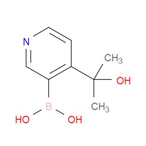 (4-(2-HYDROXYPROPAN-2-YL)PYRIDIN-3-YL)BORONIC ACID