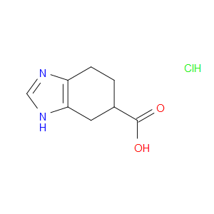4,5,6,7-TETRAHYDRO-1H-BENZO[D]IMIDAZOLE-5-CARBOXYLIC ACID HYDROCHLORIDE