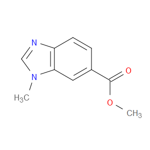 METHYL 1-METHYL-1H-BENZO[D]IMIDAZOLE-6-CARBOXYLATE - Click Image to Close