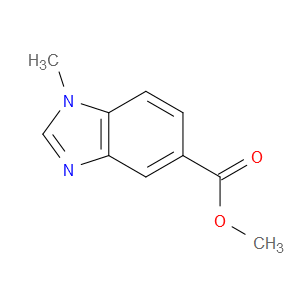 METHYL 1-METHYL-1H-BENZO[D]IMIDAZOLE-5-CARBOXYLATE - Click Image to Close