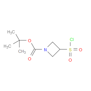 TERT-BUTYL 3-(CHLOROSULFONYL)AZETIDINE-1-CARBOXYLATE