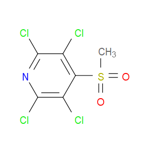 2,3,5,6-TETRACHLORO-4-(METHYLSULFONYL)PYRIDINE - Click Image to Close