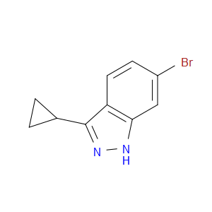 6-BROMO-3-CYCLOPROPYL-1H-INDAZOLE - Click Image to Close