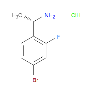 (S)-1-(4-BROMO-2-FLUOROPHENYL)ETHANAMINE HYDROCHLORIDE