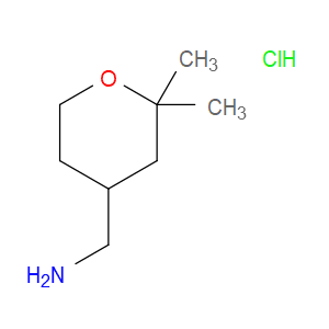 (2,2-DIMETHYLTETRAHYDRO-2H-PYRAN-4-YL)METHANAMINE HYDROCHLORIDE