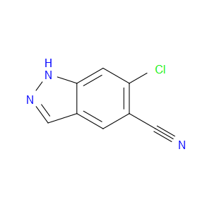 6-CHLORO-1H-INDAZOLE-5-CARBONITRILE - Click Image to Close