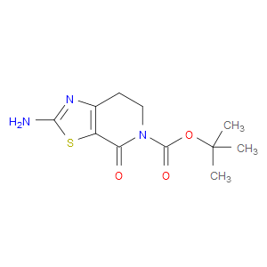 TERT-BUTYL 2-AMINO-4-OXO-6,7-DIHYDROTHIAZOLO[5,4-C]PYRIDINE-5(4H)-CARBOXYLATE
