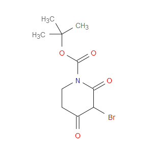 TERT-BUTYL 3-BROMO-2,4-DIOXOPIPERIDINE-1-CARBOXYLATE - Click Image to Close