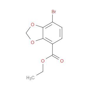 ETHYL 7-BROMOBENZO[D][1,3]DIOXOLE-4-CARBOXYLATE