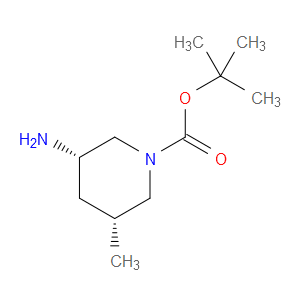 TERT-BUTYL (3S,5R)-3-AMINO-5-METHYLPIPERIDINE-1-CARBOXYLATE