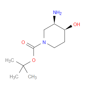 TERT-BUTYL (3R,4S)-3-AMINO-4-HYDROXYPIPERIDINE-1-CARBOXYLATE - Click Image to Close