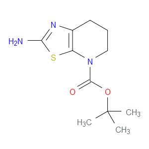 TERT-BUTYL 2-AMINO-6,7-DIHYDROTHIAZOLO[5,4-B]PYRIDINE-4(5H)-CARBOXYLATE - Click Image to Close