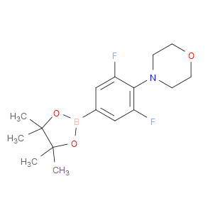 4-(2,6-DIFLUORO-4-(4,4,5,5-TETRAMETHYL-1,3,2-DIOXABOROLAN-2-YL)PHENYL)MORPHOLINE