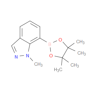 1-METHYL-7-(4,4,5,5-TETRAMETHYL-1,3,2-DIOXABOROLAN-2-YL)-1H-INDAZOLE