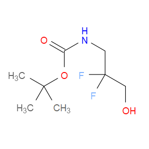 TERT-BUTYL (2,2-DIFLUORO-3-HYDROXYPROPYL)CARBAMATE