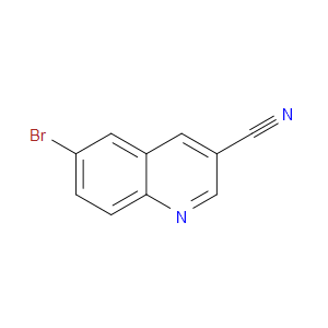 6-BROMOQUINOLINE-3-CARBONITRILE - Click Image to Close