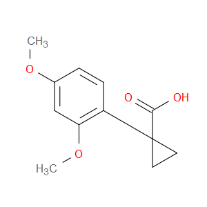 1-(2,4-DIMETHOXYPHENYL)CYCLOPROPANECARBOXYLIC ACID