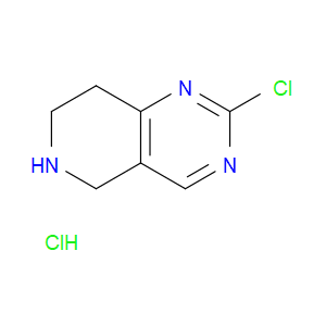 2-CHLORO-5,6,7,8-TETRAHYDROPYRIDO[4,3-D]PYRIMIDINE HYDROCHLORIDE