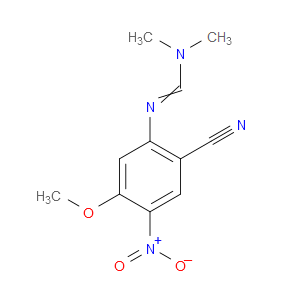 N'-(2-CYANO-5-METHOXY-4-NITROPHENYL)-N,N-DIMETHYLFORMIMIDAMIDE
