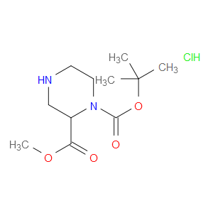 1-TERT-BUTYL 2-METHYL PIPERAZINE-1,2-DICARBOXYLATE HYDROCHLORIDE