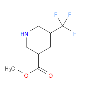 METHYL 5-(TRIFLUOROMETHYL)PIPERIDINE-3-CARBOXYLATE