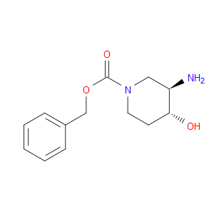 BENZYL (3R,4R)-3-AMINO-4-HYDROXYPIPERIDINE-1-CARBOXYLATE
